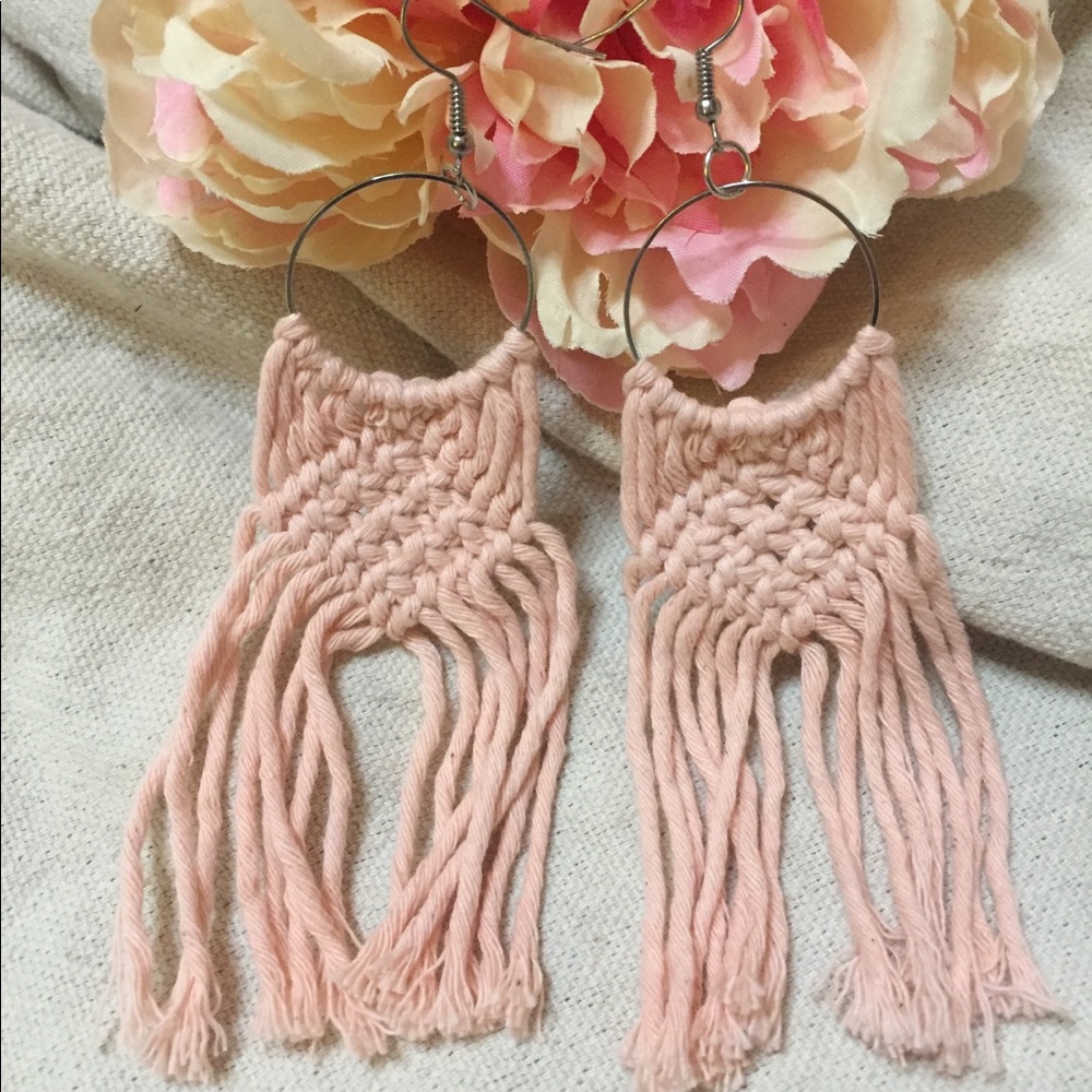 Macrame Cord earrings